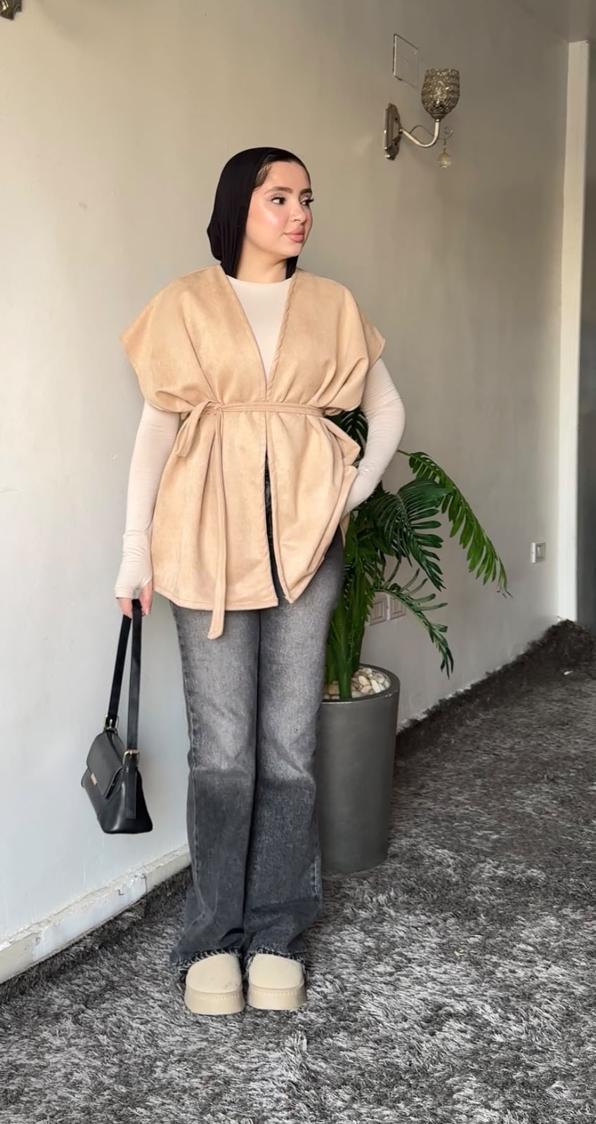 sleevless sweed vest